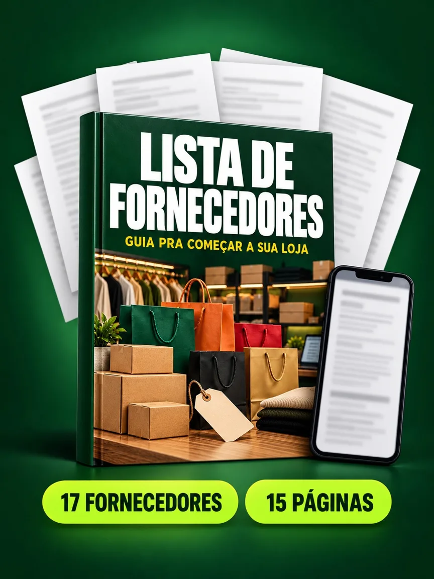 Montagem ilustrativa do Loja de R$ 10: livro com a capa, páginas do material e celular